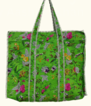 Quilted Tote Bag without Zip
