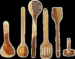 Wooden Cooking spoon with Masher