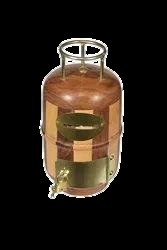 Cylindrical Wooden Money Bank