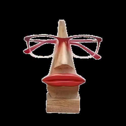 Wooden Round Shaped Specs Holder